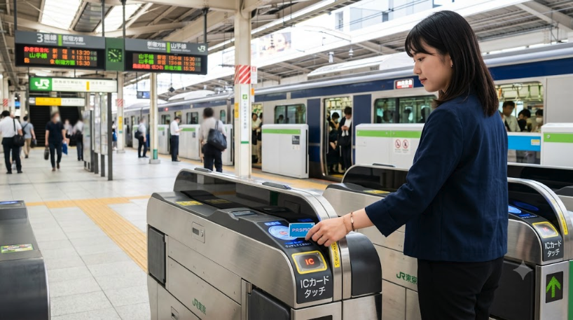 Thẻ IC (Suica/Pasmo) và cách đi tàu điện ở Nhật: Hướng dẫn A-Z cho người Việt 2026